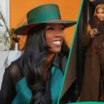 "Para a escola secundária e significa que ele não se junta a bruxaria": Tiwa Savage compartilha a posição não convencional do sono do filho