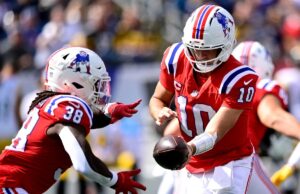 Patriots Train Mike Vrabel desliga os rumores de Rhamondre Stevenson Patriots Train Mike Vrabel desliga os rumores de Rhamondre Stevenson