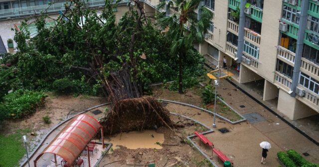 Pelo menos 17 mortos em Taiwan como 'Super Typhoon' atinge a China

