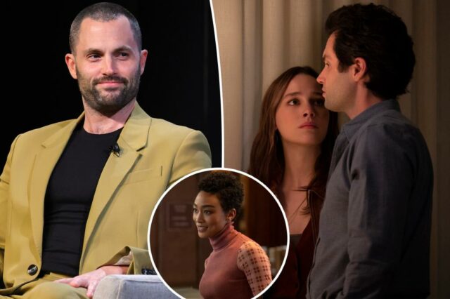 Penn Badgley faz revelar as cenas de sexo filmadas para 'você': 'eu corrompe minha bunda'

