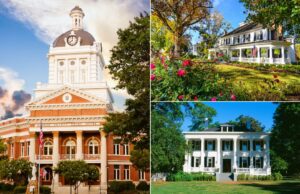 Pequena cidade da Geórgia, lar da arquitetura histórica e um zoológico popular chamado o lugar mais bonito de morar no sul Pequena cidade da Geórgia, lar da arquitetura histórica e um zoológico popular chamado o lugar mais bonito de morar no sul