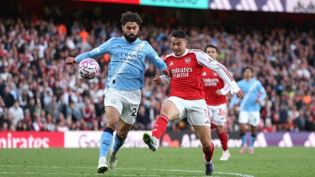 Perdeu as possibilidades para a caixa de ferramentas, o Manchester City na partida dos concorrentes do título 

