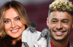 Perrie Edwards, de Little Mix, antecipando o segundo bebê após a divulgação de abortos passados Perrie Edwards Alex Chamberlain Baby Main Getty Instagram Composite