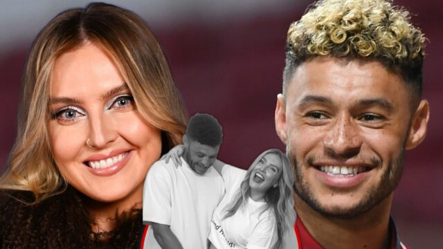 Perrie Edwards Alex Chamberlain Baby Main Getty Instagram Composite