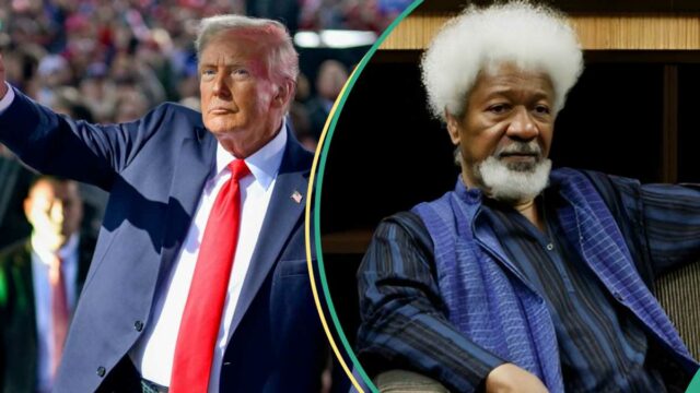 "Por que não vou nos honrar o Visa Reinterview": Soyinka explode Trump

