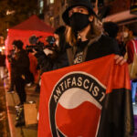 Presidente Trump designa antifa distante uma organização terrorista