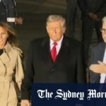 Presidente dos EUA e Primeira Dama em Londres