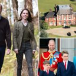 Príncipe William e Kate Middleton Rager moradores com enorme 'zona de não go' em torno de New Forest Lodge Home