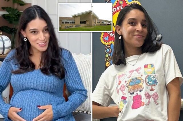 Professor de Nova Jersey colocado de licença da Escola Católica sobre a gravidez da barriga de aluguel


