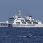 Programa de fotos China estrutura Novo navio de guarda litoral rápido