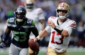 Purdy dos 49ers que não vai jogar, pode perder nas semanas Purdy dos 49ers que não vai jogar, pode perder nas semanas