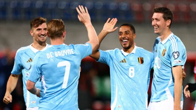 Qualifiers da FIFA Globe Canela 2026: Tielemans Visão geral da Bélgica para a confortável vitória por 6-0 contra o Liechtenstein 

