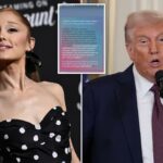 Questões da Casa Branca Blistering Response à mensagem do eleitor anti-Trump de Ariana Grande: 'Salve suas lágrimas'
