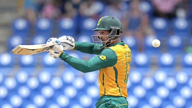 Quinton de Kock gira a escolha para renunciar aos ODIs, faz o corte para a coleção do Paquistão- registros 

