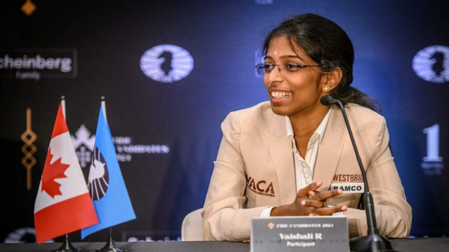 R Vaishali vence o título Fide Grand Swiss 2025, é aprovado para perspectivas 

