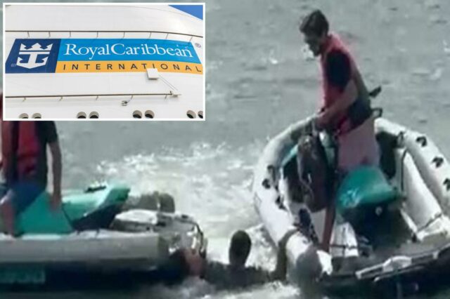 Real Caribbean Cruise Dives de passageiros ao mar para supostamente desviar de US $ 16.000 dívidas de jogo

