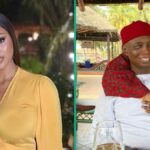Regina Daniels sugere compartilhar seu homem em um novo vídeo, os internautas reagem: "Você já está fazendo isso"