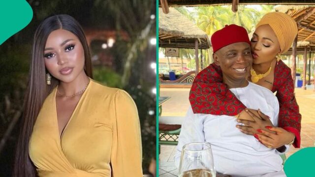 Regina Daniels sugere compartilhar seu homem em um novo vídeo, os internautas reagem: "Você já está fazendo isso"

