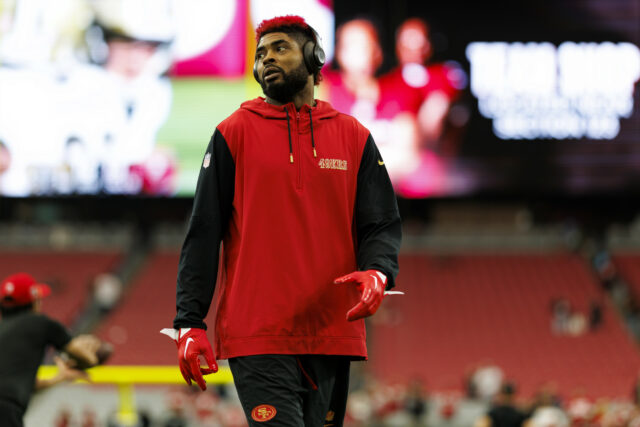 Registro: 49ers recebem grandes atualizações de lesões em Jauan Jennings 

