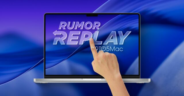 Relatório Replay: Touchscreen MacBook Pro, Apple iPhone 18 Ajustes de estilo, ainda mais 

