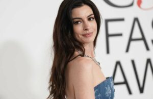 Replicar as calças de perna larga de Anne Hathaway procuram menos de US $ 40 Anne Hathaway