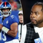 Richard Sherman leva o Jab no ex-companheiro de equipe de Seahawks, Russell Wilson, depois de Giants Benching