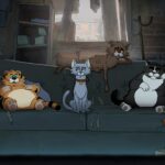 Ricky Gervais estabelece a coleção animada de animação "gatos de rua" na Netflix
