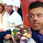 Rory McIlroy elogia a esposa "muito forte" Erica Stoll por como ela lidou com o comportamento de fãs vil na Ryder Cup