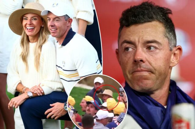 Rory McIlroy elogia a esposa "muito forte" Erica Stoll por como ela lidou com o comportamento de fãs vil na Ryder Cup

