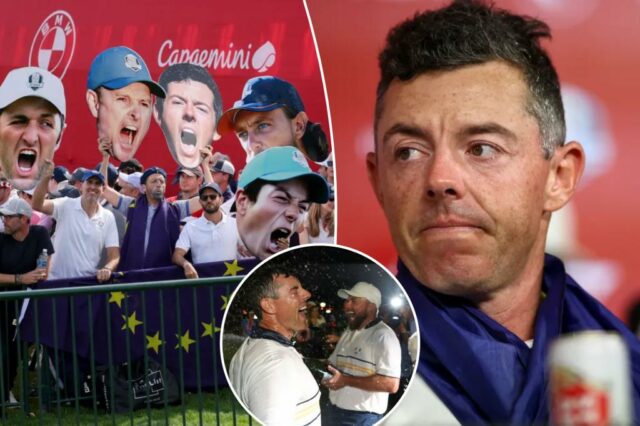 Rory McIlroy rasga o comportamento dos torcedores da Ryder Cup após o fim de semana hostil

