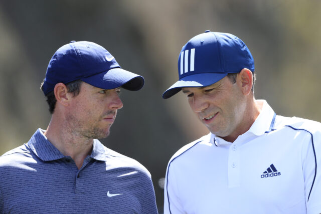 Rory McIlroy reage à inesperada retirada irlandesa de Sergio Garcia 

