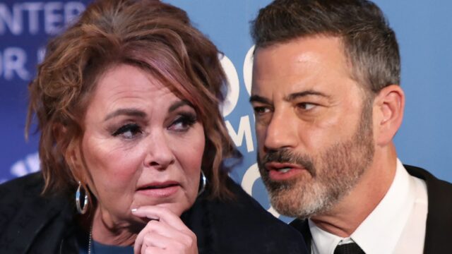 Roseanne Barr Jimmy Kimmel Getty Shutterstock