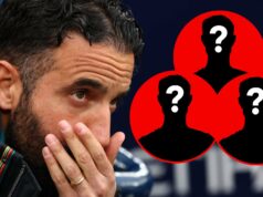 Ruben Amorim informou os concorrentes da UTD masculina têm uma tríade “excelente” para seu sistema tático, 2 são “de alta qualidade” em suas funções O gerente do Manchester United, Ruben Amorim, durante a partida da Premier League entre o Manchester City e o Manchester United no Etihad Stadium em 2025 em Manchester, Inglaterra.