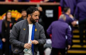 Ruben Amorim informou que ele pode ter localizado 2 itens ‘fundamentais’, apesar da perda de Derby de Guy Utd Bruno Fernandes, Manuel Ugarte, Matthijs de Ligt, Bryan Mbuemo e Leny Yoro, do Manchester United Warmup, antes da partida da Premier League entre o Manchester City e o Manchester United no Etihad Stadium em 14 de setembro de 2025