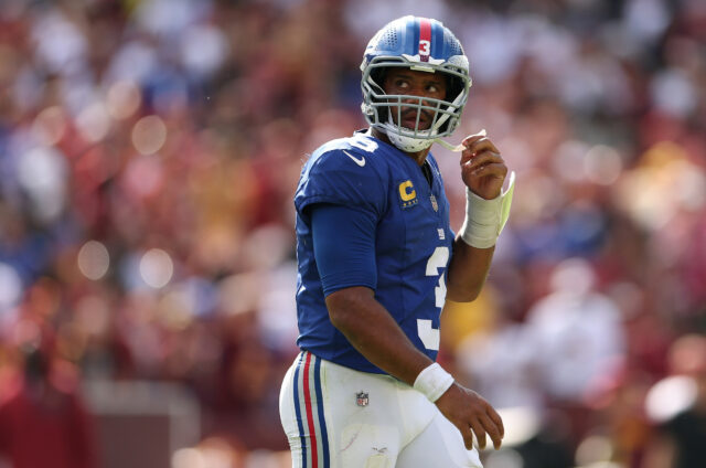 Russell Wilson, do Giants, emite ações enigmáticas de duas palavras no meio do relatório 


