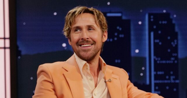 Ryan Gosling está empenhado no mar em 'Celebrity Wars: Starfighter' Look inicial 

