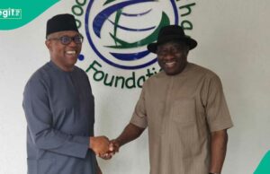 Sacking Tinubu: Jonathan, obi se encontra a portas fechadas Sacking Tinubu: Jonathan, obi se encontra a portas fechadas