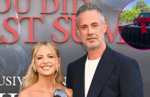 Sarah Michelle Gellar e Freddie Prinze Jr. Apresentam a criança um agradável veículo 16 Sarah Michelle Gellar e Freddie Prinze Jr Filha de presente Um carro sofisticado por 16º aniversário