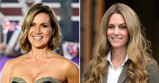 Cabelo loiro de Kate Middleton Defendido pelo Good Morning Britain Host antes de voltar para a morena