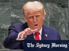 ‘Seus países estão indo para o inferno’: Trump atordoa -se com discurso sobre imigração, clima ‘farsa’ Ocasionalmente, os comentários de Trump foram recebidos com murmúrios da platéia, que pareciam ficar inquietos à medida que o discurso continuava.