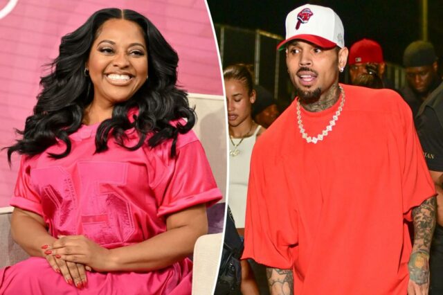 Sherri Shepherd quer que Chris Brown venha em seu talk show: 'Vai ser muita reação'

