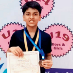 Shuttler Neel Bags 2 medalhas no torneio CISCE