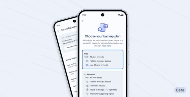 Signal apresenta backup sem custo e backup para suas conversas 

