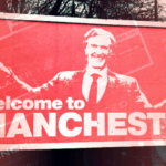 Diagrama mostrando a propriedade e a estrutura de votação do Manchester United, divididas entre Ineos e Sir Jim Ratcliffe, os Glazers e os acionistas da NYSE