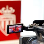 Paul Pogba em uma conferência de imprensa do AS Mônaco.
