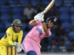 Smriti Mandhana quebra o meio século mais rápido por um indiano nos ODIs das mulheres Smriti Mandhana quebra o meio século mais rápido por um indiano nos ODIs das mulheres