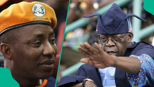 Sowore finalmente solta resposta ousada ao DSS depois que ele foi instruído a derrubar imediatamente o post chamando Tinubu de 'criminoso'

