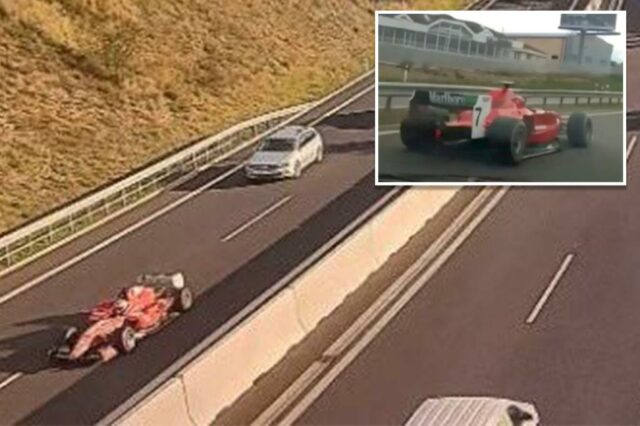 Os policiais tchecos finalmente acertaram o mistério temerário que passava seis anos brilhando nas rodovias em um foguete no estilo Ferrari F1.