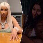 Stefon Diggs Coy sobre a gravidez de Cardi B enquanto ela publica uma nova foto de casal