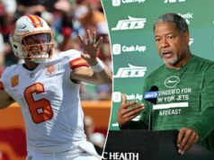 Steve Wilks, de Jets, não está comprando a queixa de panteras persistentes de Baker Mayfield Steve Wilks, de Jets, não está comprando a queixa de panteras persistentes de Baker Mayfield